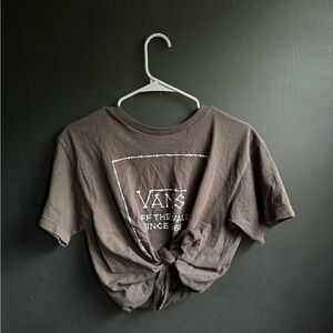 Vans Bones Tie Front Tshirt